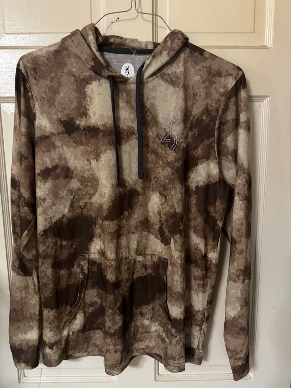 Browning Brown Camo Hooded Pullover